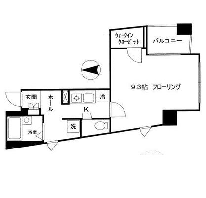 東京都新宿区下落合４丁目 賃貸マンション 1K