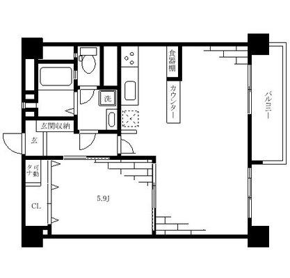 目白 マンション 1LDK