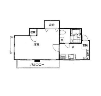 東京都豊島区目白２丁目 賃貸マンション 1K