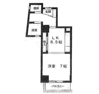 東京都新宿区下落合４丁目 賃貸マンション 1LDK