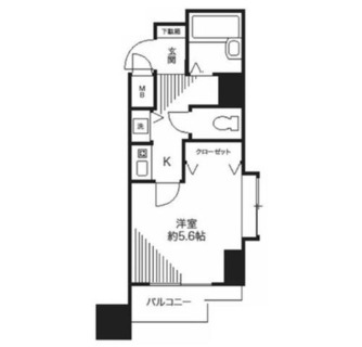 東京都豊島区西池袋２丁目 賃貸マンション 1K