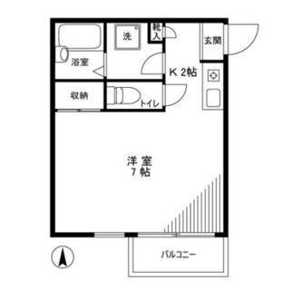 東京都豊島区西池袋２丁目 賃貸マンション 1K