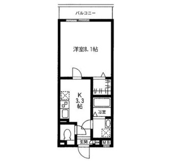 東京都新宿区下落合３丁目 賃貸マンション 1K