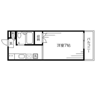 東京都豊島区西池袋２丁目 賃貸マンション 1K