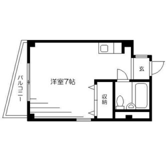 東京都豊島区目白１丁目 賃貸マンション 1R