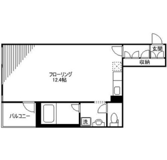 東京都豊島区西池袋２丁目 賃貸マンション 1R