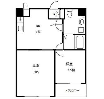 東京都新宿区下落合３丁目 賃貸マンション 2DK